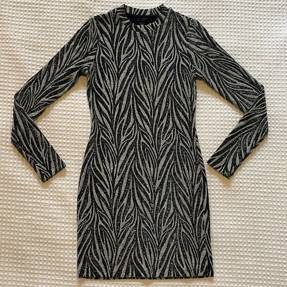 All Saints Zebra Amaya Dress - Picture 2 of 4